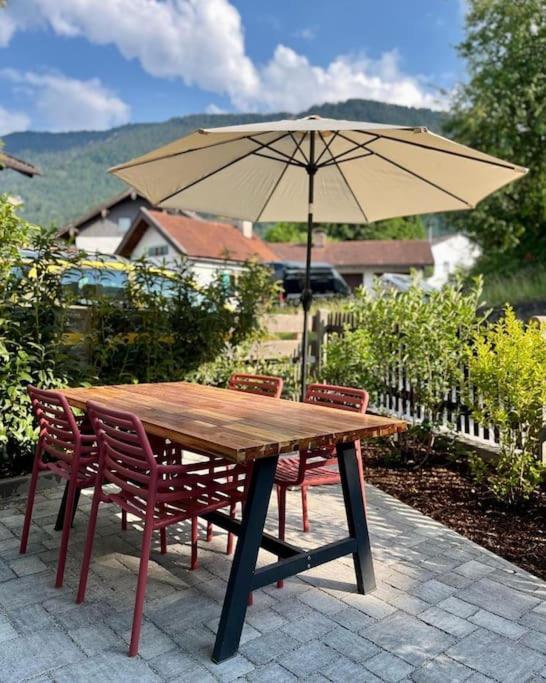 Neu - Ferienhaus Moritz & Josie Zur Alleinnutzung Ohlstadt Exterior foto